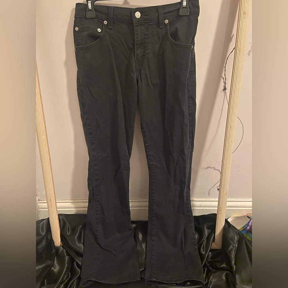 Levi’s 550 Relaxed Bootcut Black Jeans